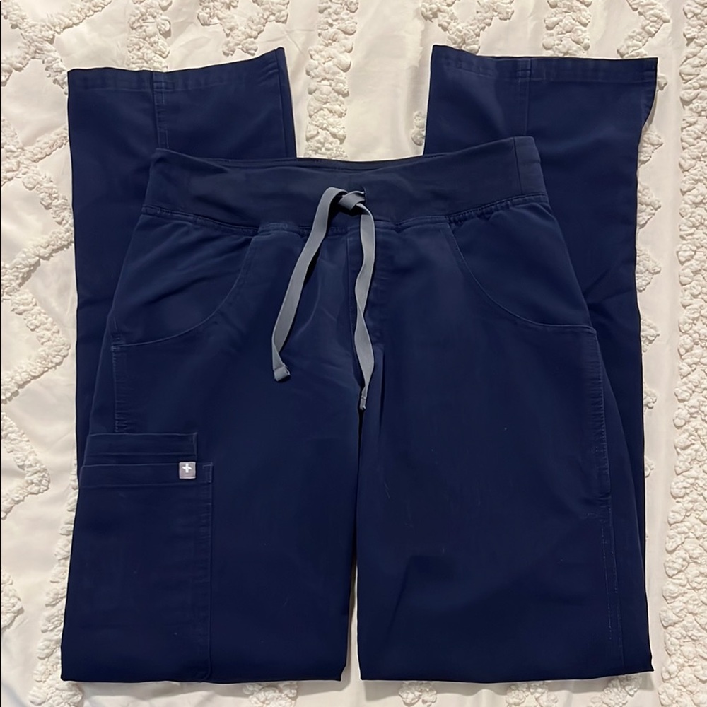 Women’s Figs Kade Scrub Bottom Size XS Navy Blue